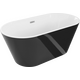 Mexen Flavia brīvi stāvoša vanna 150 x 75 cm balta/melna - 54031507575