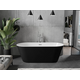 Mexen Flavia brīvi stāvoša vanna 170 x 80 cm balta / melna - 54031708075, 2 image