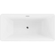Mexen Malaga brīvi stāvoša vanna 150 x 75 cm balta - 51421507500, 5 image