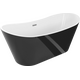 Mexen Montana brīvi stāvoša vanna 170 x 80 cm balta / melna - 52011708075
