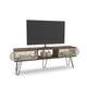 TV plaukts (Walnut-Black)