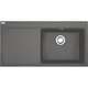 Franke раковина из каменной массы MTG 611 3 1/2" PKWWOF LHD Stonegrey