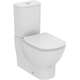 Ideal Standard WC pods TESI Aquablade IdealStandard, ūdens padeve no apakšas, 6/3l ar Soft Close vāku