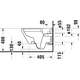Duravit D-Neo Rimless sienas WC poda komplekts, balts, 3 image