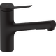 Hansgrohe virtuves maisītājs Zesis M33 150 2 jet, izvelkams, melns matēts