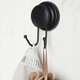 Набор черных вешалок для ванной 2 шт. - Yoka, изображение 3