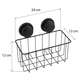 Полка для ванной, черная корзина для душа в стиле лофт - Yoka, изображение 6
