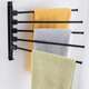 Настенный держатель для полотенец в ванной комнате, изображение 9