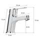 Смеситель для раковины в ванную комнату, изображение 6