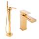 Набор из отдельностоящего смесителя для ванны и смесителя для умывальника Golden - Yoka, изображение 2