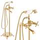 Напольный смеситель для душа золотого цвета - Yoka, изображение 2