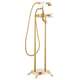 Напольный смеситель для душа золотого цвета - Yoka, изображение 14