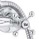 Хромированный смеситель для ванны/душа в стиле ретро, изображение 8
