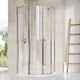 Shower corner CSKK4-90 bright alu+Transparent