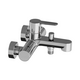 PU 022.01CR Bath tap with divertor, w/o set, chrom, изображение 2