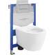 Mexen WC paslēptais komplekts Felix XS-U ar WC Carmen, balts - 6853388XX00