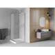 Квадратная душевая кабина Mexen Rio 80 x 80 см, мороз, хром + душевой поддон Rio, белый - 860-080-080-01-30-4510, изображение 3
