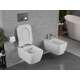 Mexen Margo Rimless WC ar plānu, viegli aizveramu sēdekli, Duroplast, balts - 30420800, 3 image