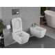 Mexen Margo Rimless WC panna ar plānu, viegli aizveramu sēdekli, Duroplast, balts - 30420900, 3 image