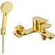 Смеситель для ванны Mexen Milo R40 с душем, золото - 7133R40-50