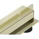 Lineārā sienas noteka Mexen Flat Wall 2in1 70 cm, zelta - 1530070, Kanāla garums: 70, Krāsa: Zelts