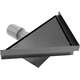 Trīsstūrveida noteka Mexen Flat 20 x 20 cm, melna - 1710320, Krāsa: Melns, 5 image