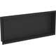 Полка Mexen X-Wall-NR без воротника 75 x 30 см, черная - 1971753010