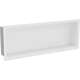 Полка ниша Mexen X-Wall-R с воротником 60 x 20 см, белая - 1920602010