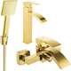 Банный набор Mexen Libra R45, золото - 745113R45-50