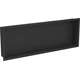 Встраиваемая полка Mexen X-Wall-R с воротником 90 x 30 см, цвет черный - 1970903010