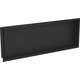 Полка Mexen X-Wall-NR без воротника 90 x 30 см, черная - 1971903010