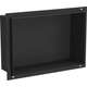 Полка Mexen X-Wall-NR без воротника 30 x 20 см, черная - 1971302010