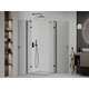 Наклонная душевая кабина Mexen Roma Duo 100 x 100 см, прозрачная, черная - 854-100-100-70-00-02, изображение 3