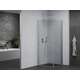 Saliekamā duša Mexen Pretoria Duo 100 x 100 cm, caurspīdīga, hromēta - 852-100-100-02-00, 2 image
