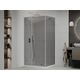 Saliekamā duša Mexen Roma 110 x 90 cm, grafīts, hroms + plakana dušas paliktnis, balta - 854-110-090-01-40-4010, 2 image