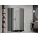 Noliecama duša Mexen Roma 80 x 80 cm, grafīts, hroms + plakana dušas paliktnis, melna - 854-080-080-01-40-4070, 3 image