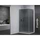 Noliecama dušas kabīne Mexen Pretoria 90 x 110 cm, grafīts, hroms + plakana paplāte - 852-090-110-01-40-4010, 2 image