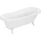 Mexen Retro brīvi stāvoša vanna 170 x 75 cm baltas kājas baltas - 53251707500-20