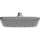 Mexen D-62 galvas duša 20x20 cm, grafīts - 79762-66