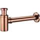 Полукруглый сифон для раковины Mexen розовое золото - 79950-60