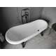 Mexen Retro brīvi stāvoša vanna 170 x 75 cm baltas melnas kājas - 53251707500-70, 3 image
