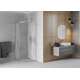 Полукруглая душевая кабина Mexen Rio 70 х 70 см, снег, хром - 863-070-070-01-30, изображение 3