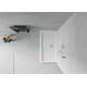 Mexen Flat taisnstūrveida   dušas paliktnis 140 x 70 cm, balts, hromēts sifons - 40107014, 3 image