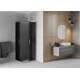 Квадратная душевая кабина Mexen Rio 80 x 80 см, графит, хром - 860-080-080-01-40, изображение 3