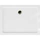 Прямоугольный душевой поддон Mexen Flat 130 x 90 см, белый, золотой сифон - 40109013G, изображение 4