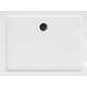 Прямоугольный душевой поддон Mexen Flat 130 x 80 см, белый, черный сифон - 40108013B, изображение 4