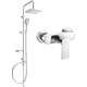 Душевой набор Mexen Sven с тропическим душем и смесителем Royo, хром - 72240262-00