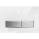 Mexen Fenix 09 skalojamā plāksne, balta / spīdīgs hroms - 600992