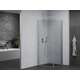 Mexen Pretoria Duo noliecama dušas kabīne 80 x 80 cm, caurspīdīga, hromēta - 852-080-080-02-00, 2 image