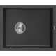 Mexen Pedro   granīta izlietne 560 x 460 mm, melni raibs - 6508561000-76